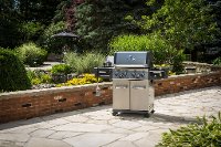 956347 Broil King Regal S490 Pro Natural Gas Grill - Stainless Steel
