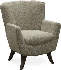 Contemporary Stone Club Accent Chair - Bethany