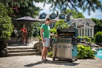 958347 Broil King Regal S590 Pro Natural Gas Grill - Stainless Steel