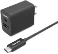 CT-AC3CC2/2_PRT_CHRG USB Dual Port Type A and Type C Wall Charger