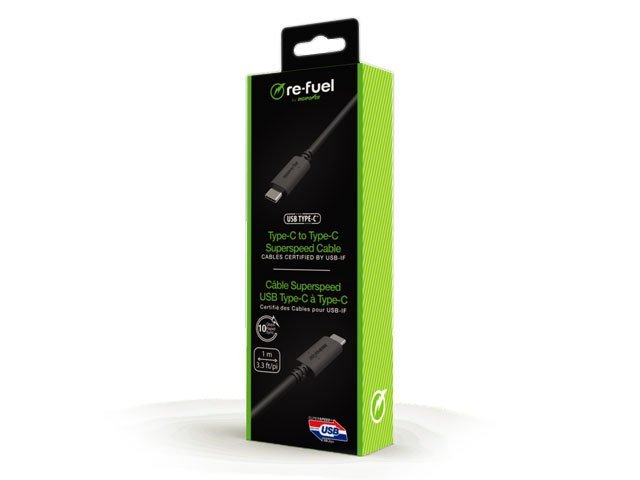RF-SP-CC1 USB 2.0 Type C to Type C 2 Meter (6.6 Feet) Cable-2
