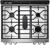 LUTG4519SN LG Signature Slide-in Gas Range with Double Oven - Textured Steel-5