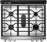 LUTG4519SN LG Signature Slide-in Gas Range with Double Oven - Textured Steel-5
