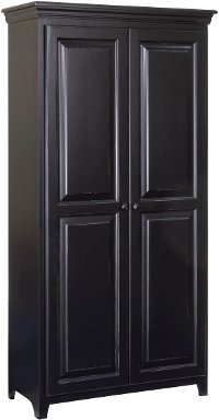 Ebony Dining Room Cabinet - Pantry -3