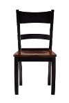 Maple Two-Tone Dining Room Chair - Saber-3