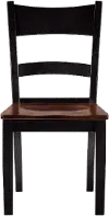 Saber Two-Tone Ladder Back Dining Room Chair