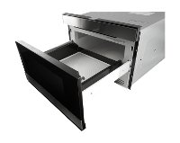 SMD-2480CS Sharp Microwave Drawer with Easy Touch Automatic Drawer System - 1.2 cu. ft. Stainless Steel-3