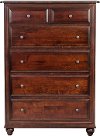Classic Maple Brown Chest of Drawers - Charlton