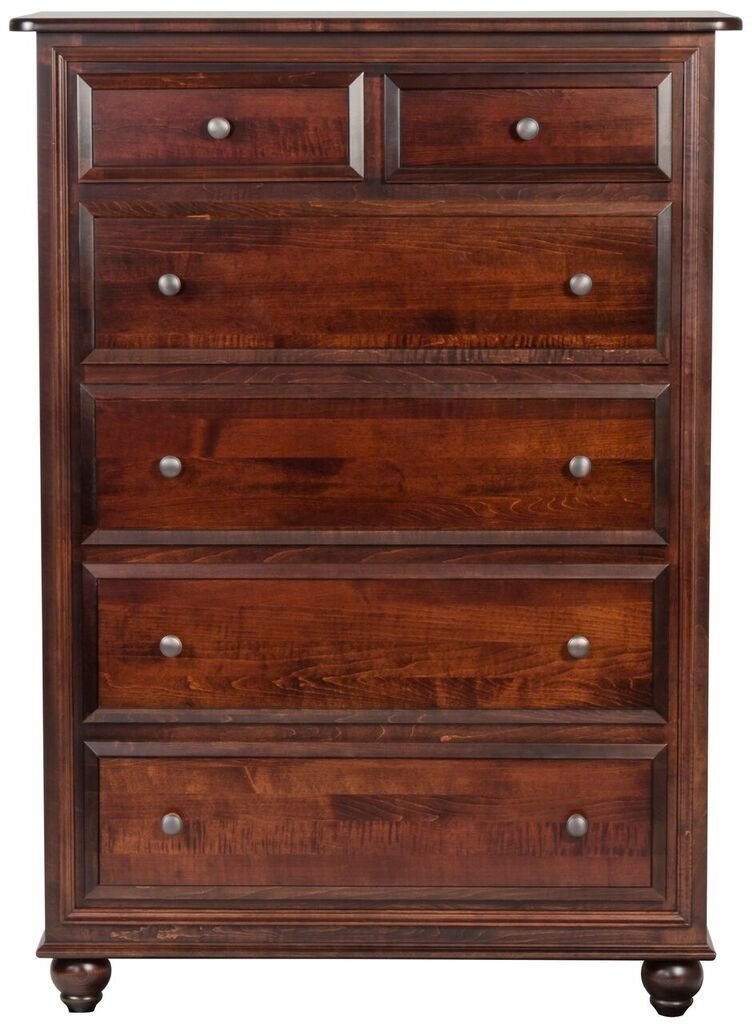 Classic Maple Brown Chest of Drawers - Charlton-2