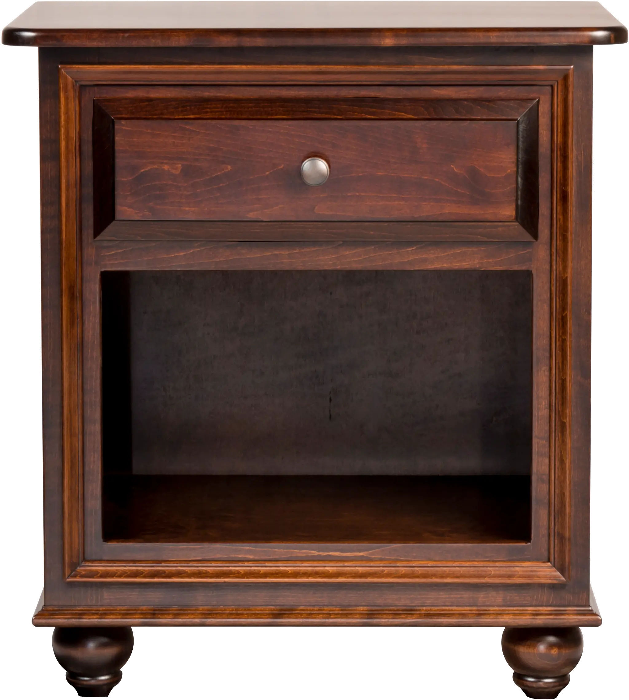 Charlton Maple Brown Nightstand-1
