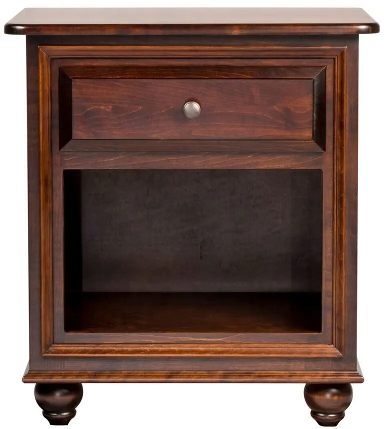 Charlton Maple Brown Nightstand-2