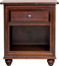 Classic Maple Brown Nightstand - Charlton