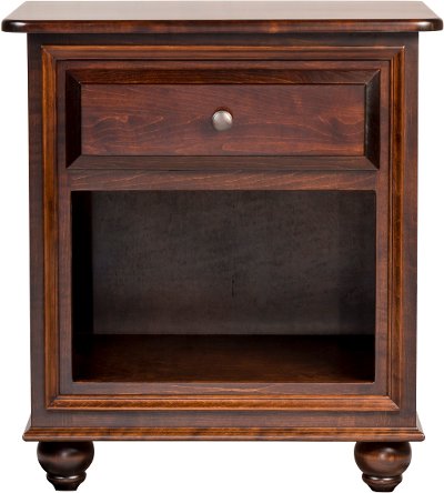 Classic Maple Brown Nightstand - Charlton