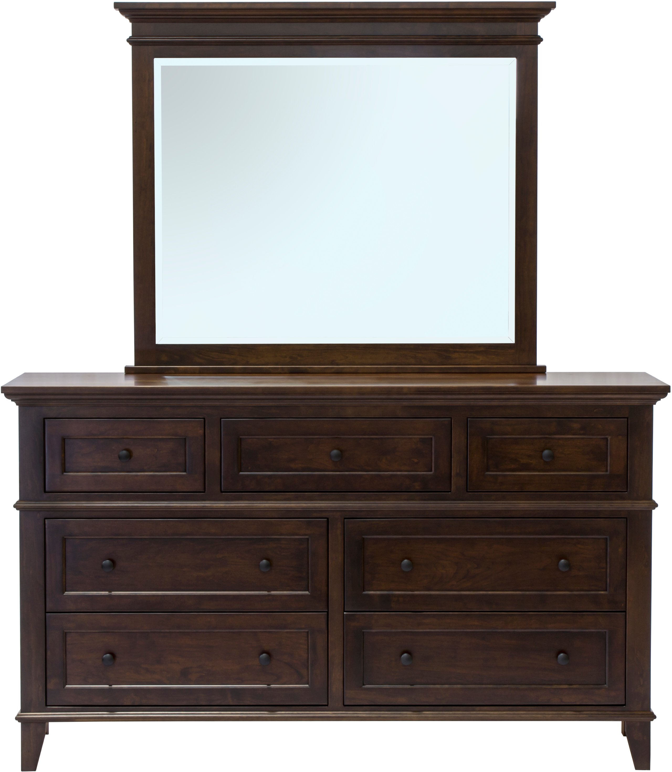 Classic Cherry Brown Dresser - Brentwood -1
