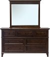 Classic Cherry Brown Dresser - Brentwood