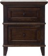 Classic Cherry Brown Nightstand - Brentwood