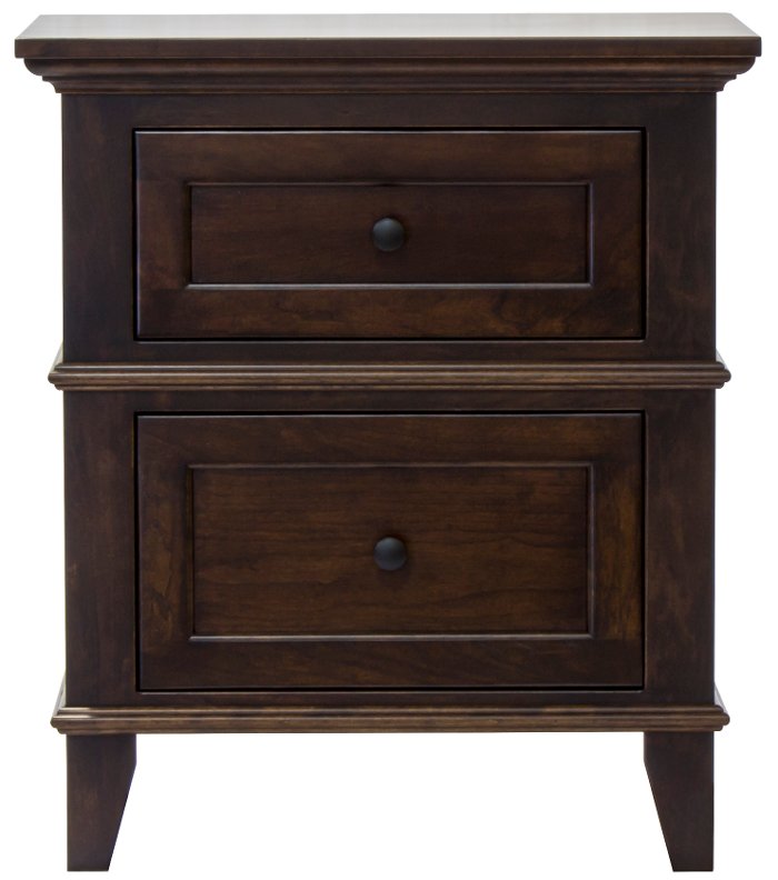 Classic Cherry Brown Nightstand - Brentwood