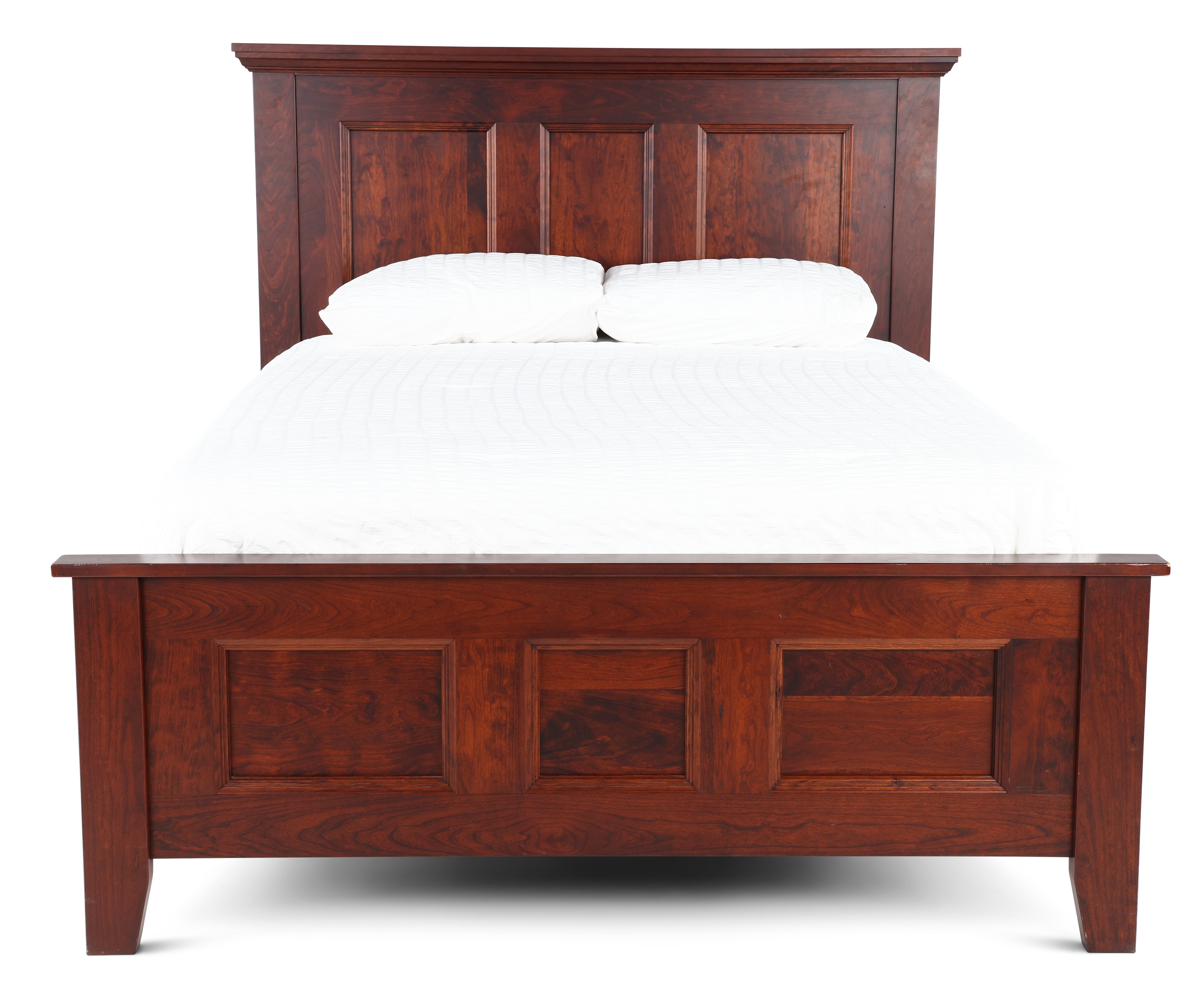 Brentwood Classic Cherry Brown Queen Bed-4