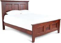 Classic Cherry Brown Queen Bed - Brentwood