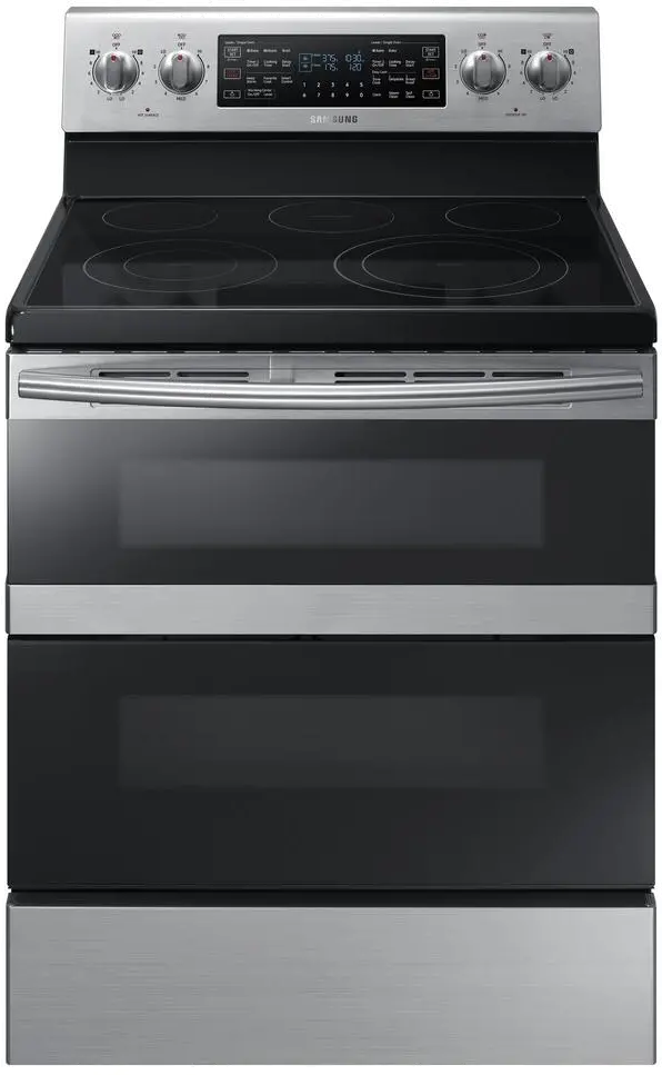 NE59M6850SS Samsung Electric Flex-Duo Range - 5.9 cu. ft. Stainless Steel-1