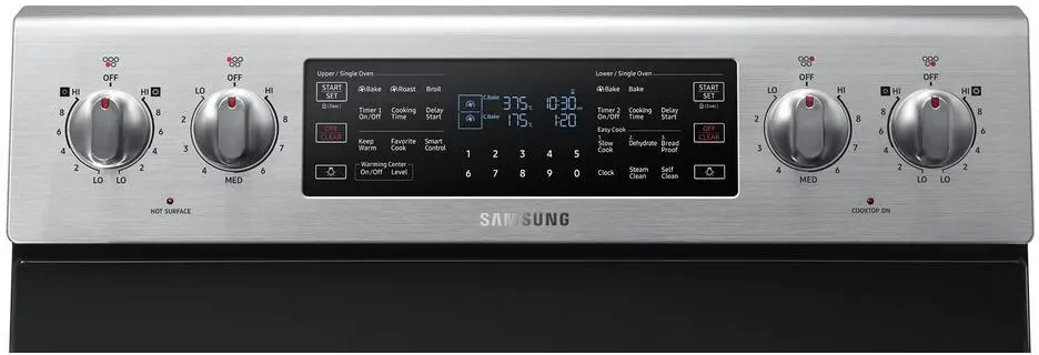 NE59M6850SS Samsung Electric Flex-Duo Range - 5.9 cu. ft. Stainless Steel-5