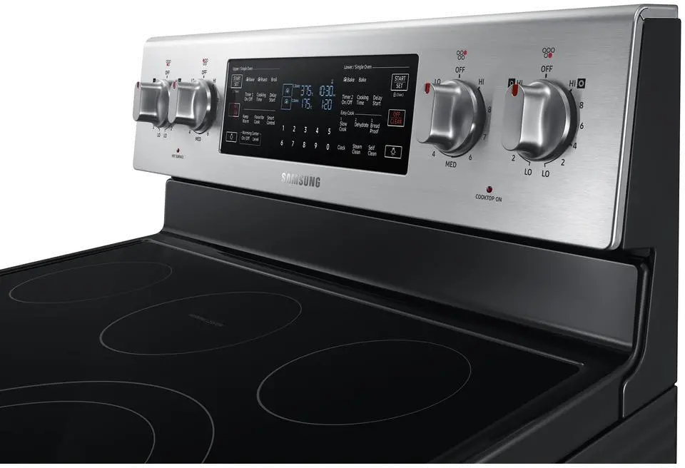 NE59M6850SS Samsung Electric Flex-Duo Range - 5.9 cu. ft. Stainless Steel-8