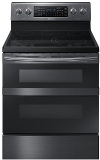 NE59M6850SG Samsung Electric Range with WiFi connectivity - 5.9 cu. ft. Black Stainless Steel