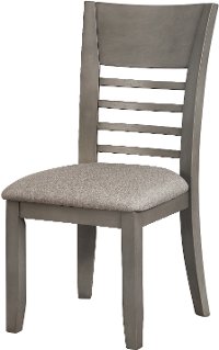 Gray Upholstered Dining Chair - Greyson
