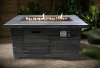 Colombo Weathered Brown Rectangle Fire Pit - Nusa