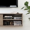 11503 Weathered Oak Wall Mounted Media Console - Agora-2