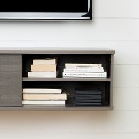 11504 Gray Maple Wall Mounted Medial Console - Agora-4