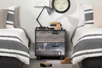 11754 Modern Plank Gray Oak Nightstand - Fynn-2