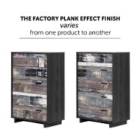 11755 Modern Plank Gray Oak Chest of Drawers - Fynn-5