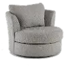 Emerson Slate Gray Swivel Chair