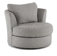 Emerson Slate Gray Swivel Chair