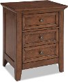 Casual Classic Brown Nightstand - St. Mortiz