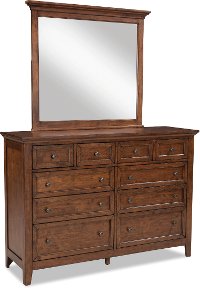 Casual Classic Brown Dresser - St. Mortiz