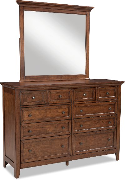 Casual Classic Brown Dresser - St. Mortiz