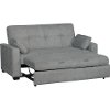Gray Queen Sofa Bed - Orlando-2