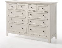 Casual Classic Rustic White Dresser - St. Mortiz