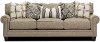 Country Classic Granite Beige Sofa - Belfast
