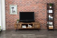 Reclaimed Wood TV Stand (60 Inch) - Brixton-1