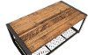 Metal/ Reclaimed Wood Coffee Table - Brixton-8