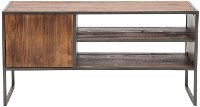 Natural Brown Wooden 50 Inch TV Stand - Brixton-2