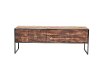 Natural Brown Wooden 60 Inch TV Stand - Brixton-2