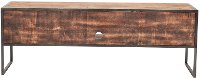Natural Brown Wooden 60 Inch TV Stand - Brixton-2