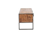 Natural Brown Wooden 60 Inch TV Stand - Brixton-3