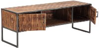 Natural Brown Wooden 60 Inch TV Stand - Brixton-4