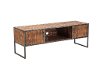 Natural Brown Wooden 60 Inch TV Stand - Brixton-8