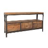Reclaimed Wood Brown TV Stand (60 Inch) - Brixton-6